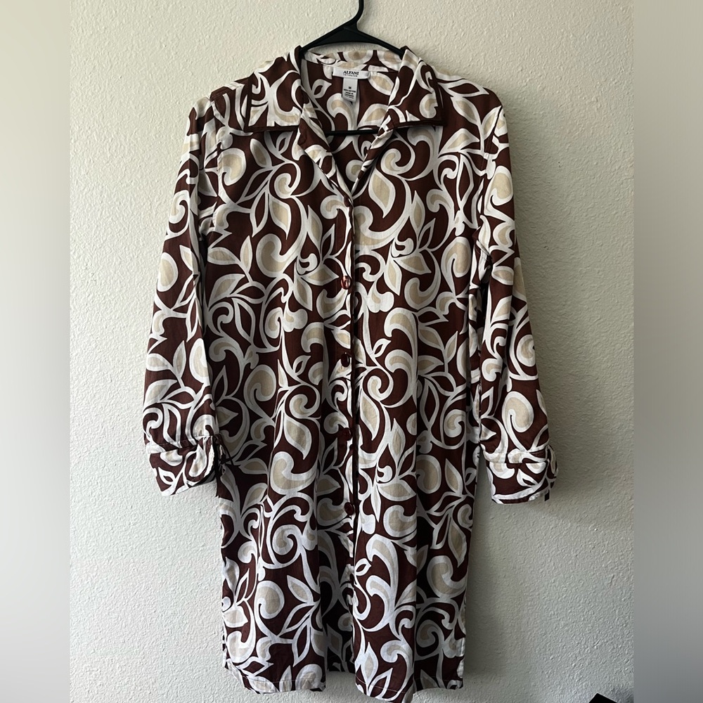 Alfani dress size M 100%cotton